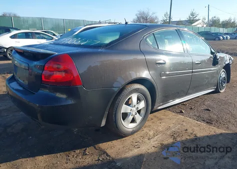 2008 Pontiac Grand Prix из США, поврежденный, VIN 2G2WP552181177349